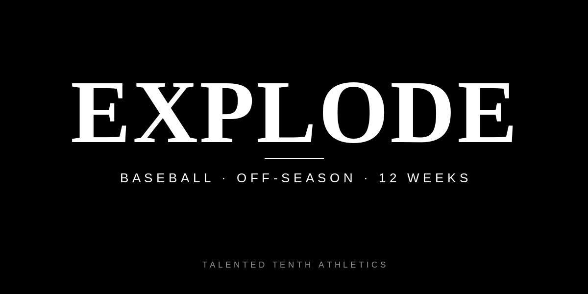 EXPLODE / BASEBALL