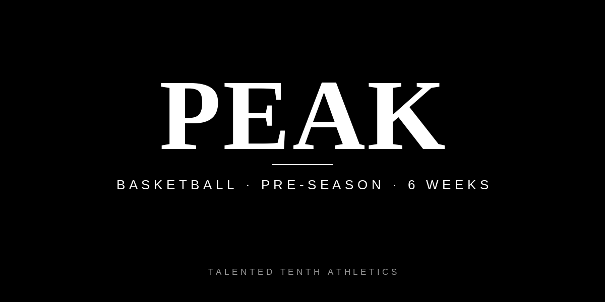 PEAK / BASKETBALL